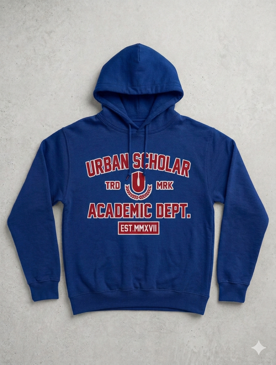 Royal Blue Academic Premium Hoodie