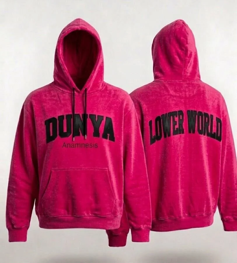 Pink Anamnesis Collection Luxury Hoodie