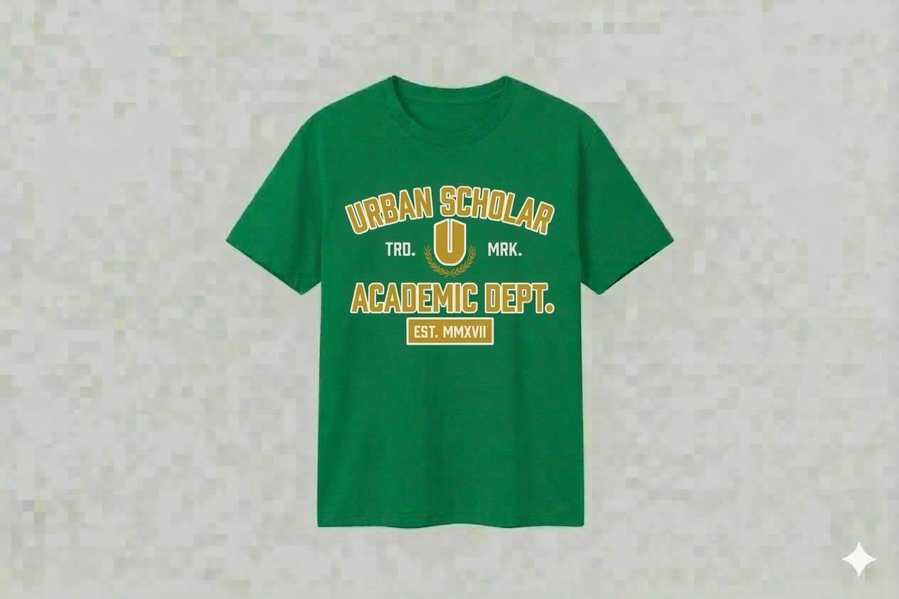 Hunter Green Academic Premium T-shirt