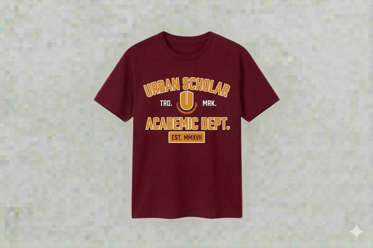 Maroon Academic Premium T-shirt