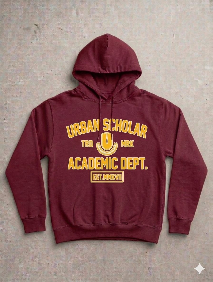 Red Academic Premium Hoodie