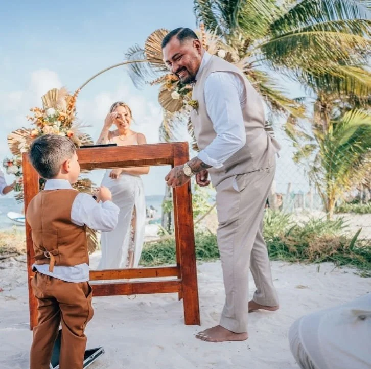 Beach weedding Boho Style