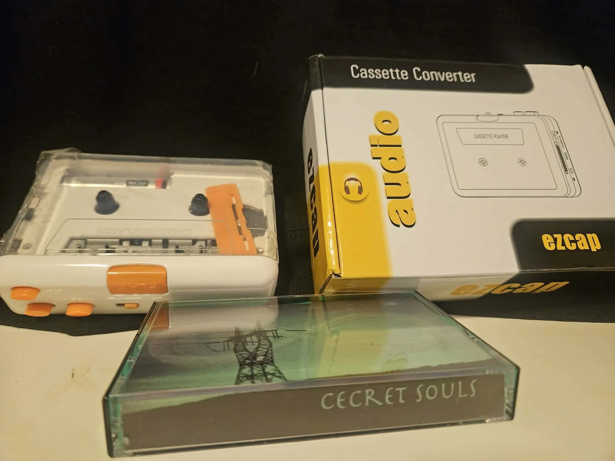 Cecret Souls Cassette Tape & Player