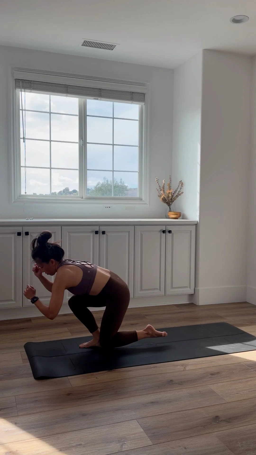 Shrimp Squat to Skandasana or Cossack 