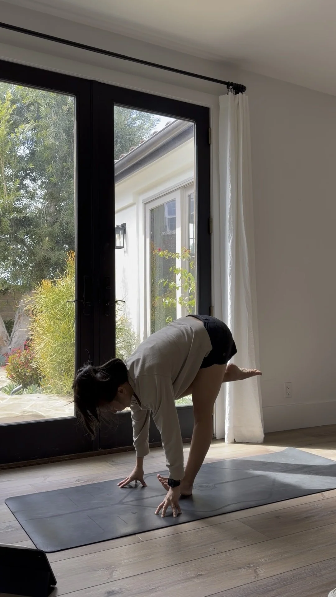 Deep Hamstring and Calf Stretch in a Vinyasa Flow