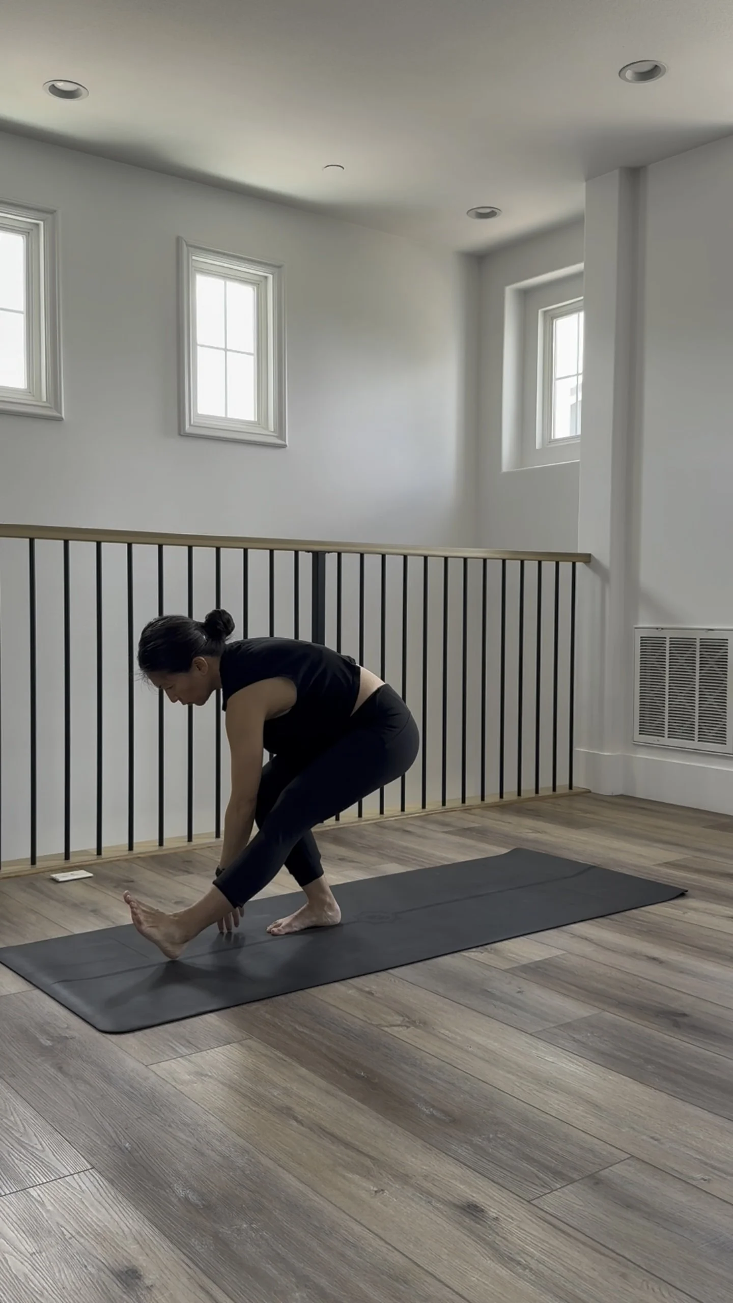 One Leg Chair Squats