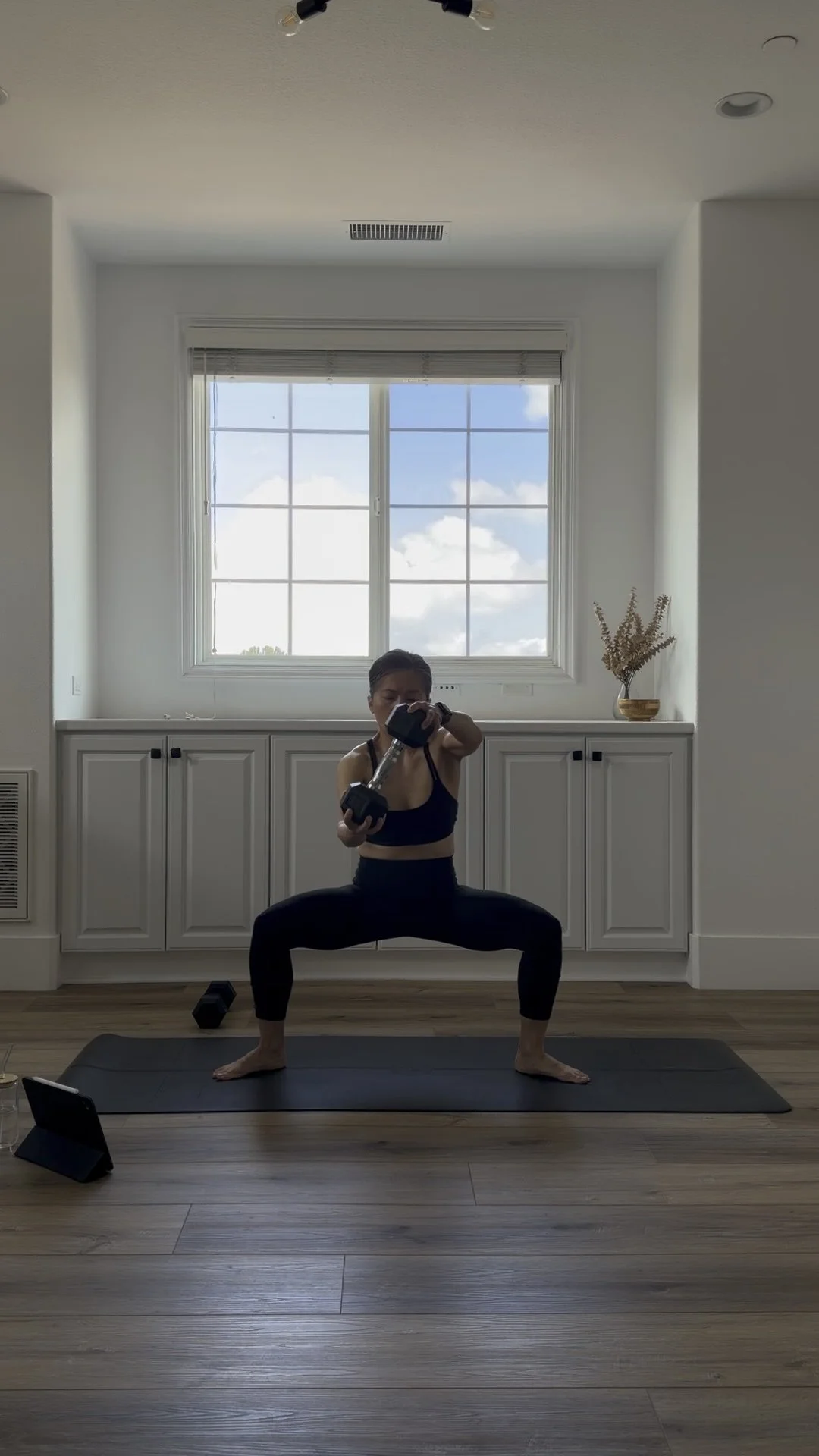 One Dumbbell + Body Weight for a Full Body 20 Minute Workout. 