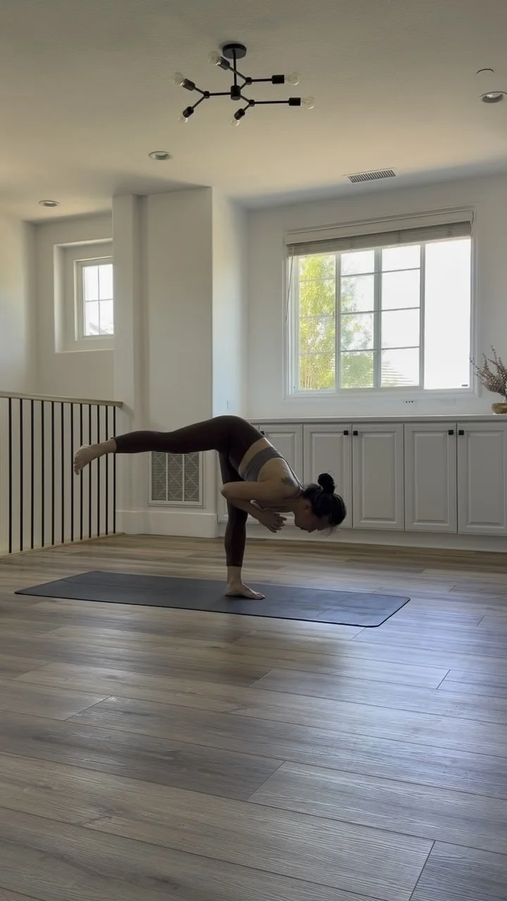 Ballet Inspired Hip Opener and Leg Strength Flow Single Leg