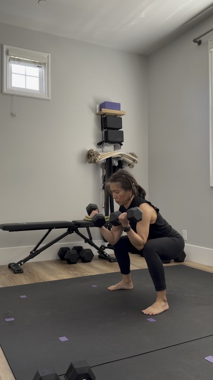 Squat Curls