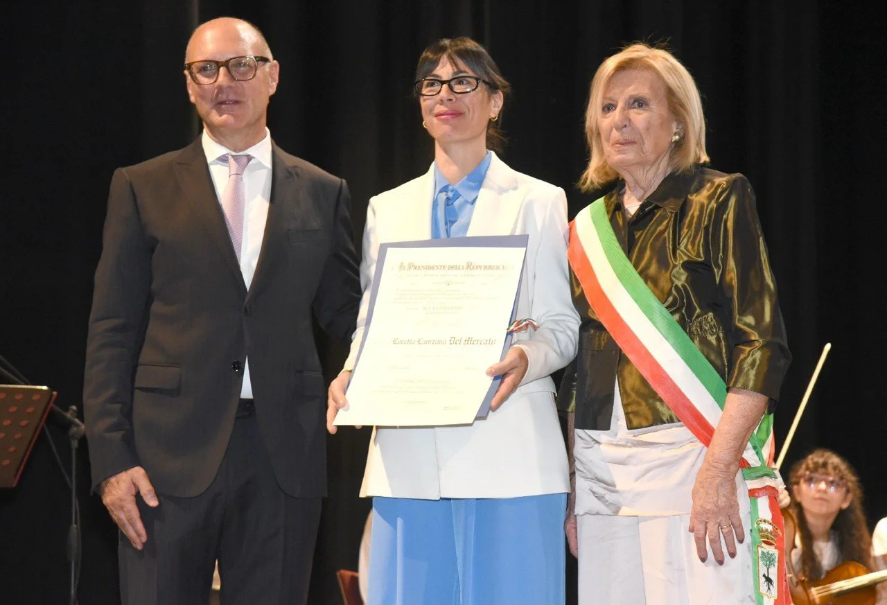 Loretta del Mercato Named Officer of the Italian Order of Merit