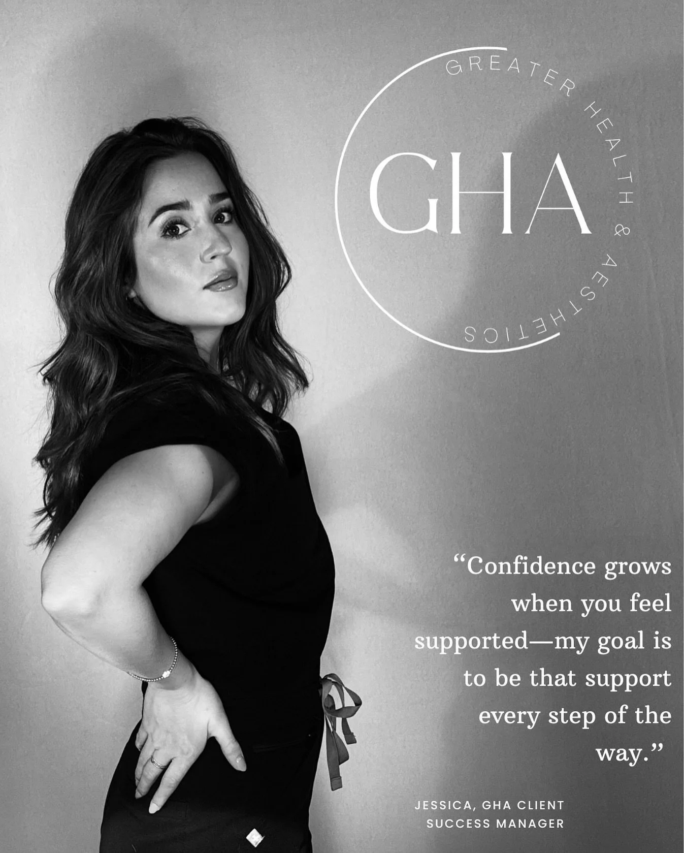 At GHA, we believe confidence comes from knowing you have a team that truly listens, guides, and stands behind you throughout your journey. Jessica embodies this every day, ensuring our clients are supported, informed, and have the necessary tools to