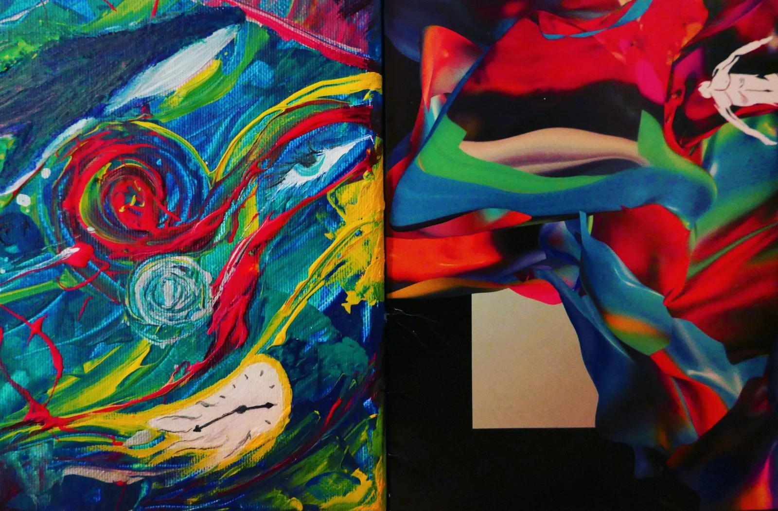 Flow - Original Art Print Poster Size