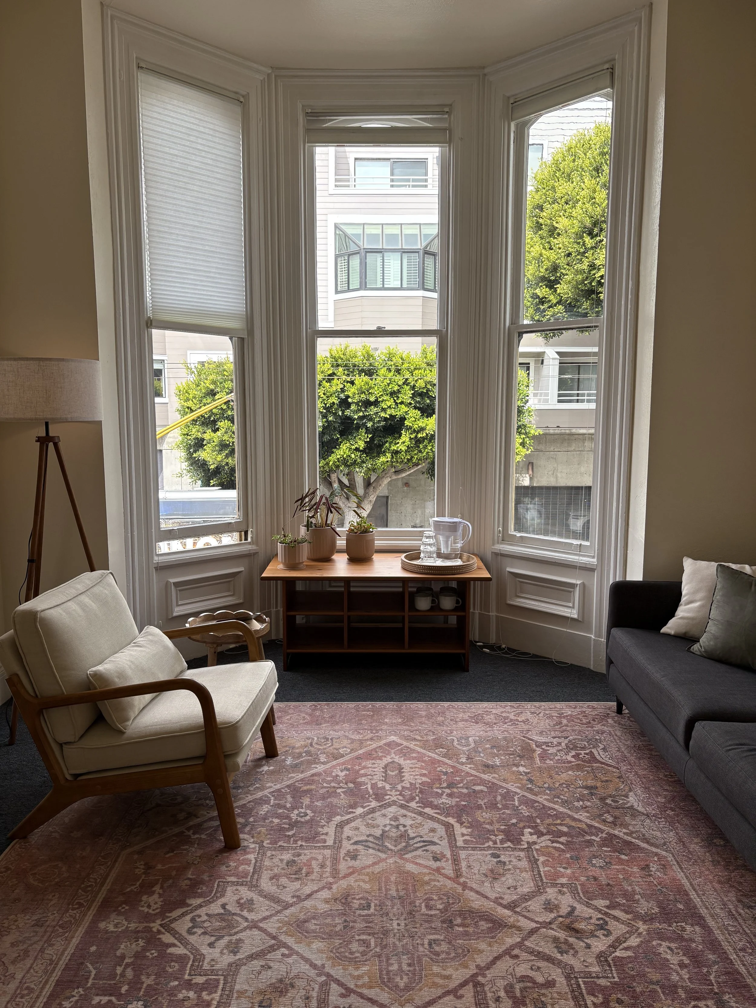 Psychotherapy office in San Francisco
