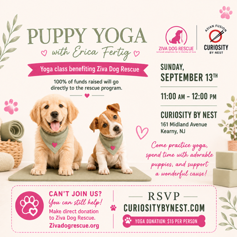 Puppy Yoga 