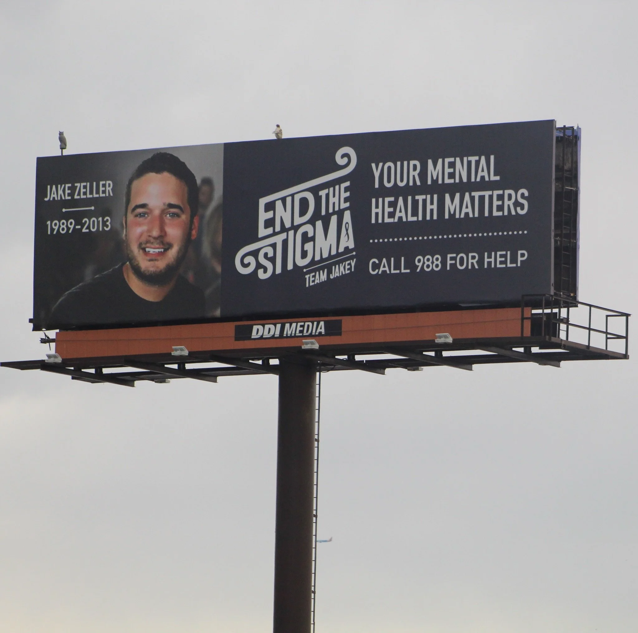 Our billboard is BACK on I-55 N (near Gasconade)! Huge thanks to Justin at @ddimedia for helping us get Jakey&rsquo;s face back up. 💙

See you at our next events!

🍻 May 21: Taps for Team Jakey @ @4handsbrewingco Hands

🎸 Sept 19: Team Jakey Fest 