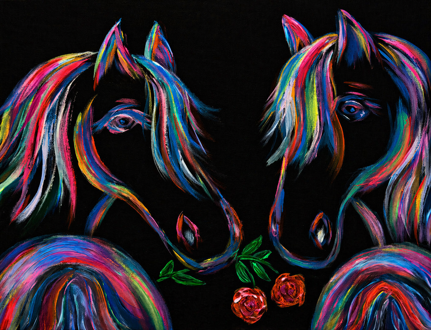 Love’s Gentle Glow (20” x 16”) Original