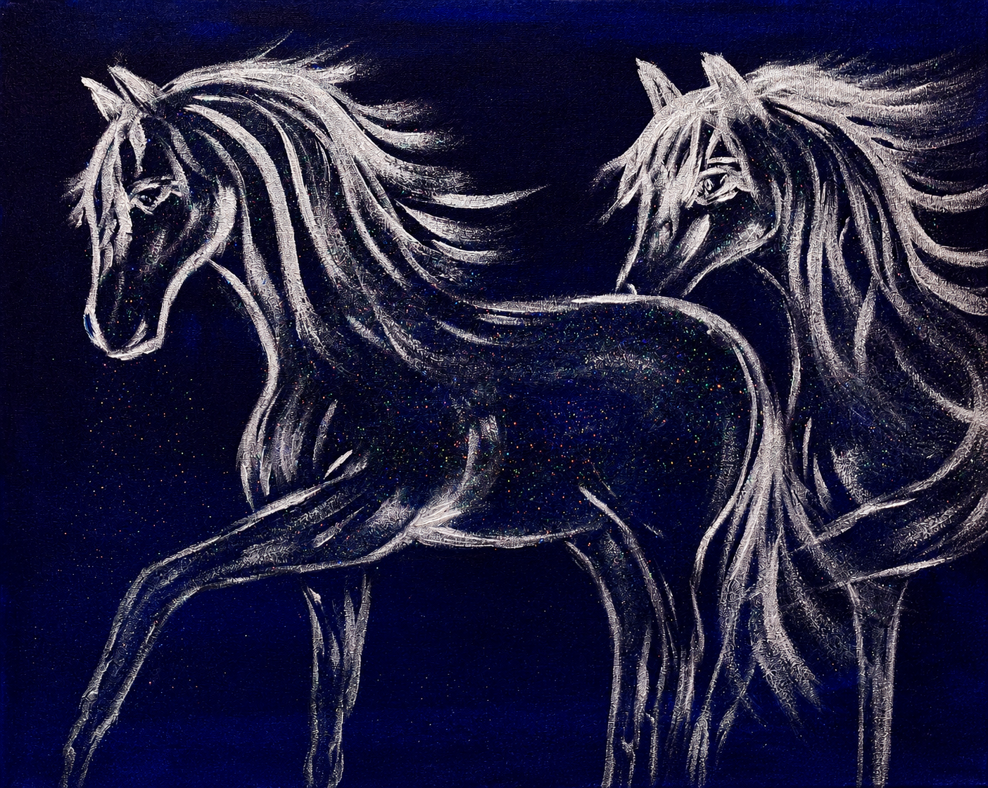 Starlit Guardians (20” x 16”) Original
