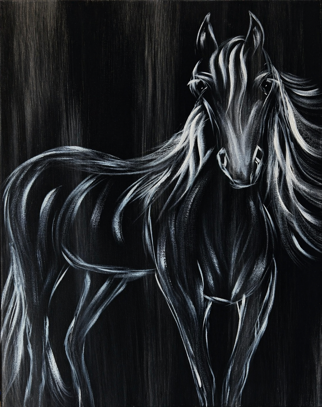 Elegant Whispers (16” x 20”) Original