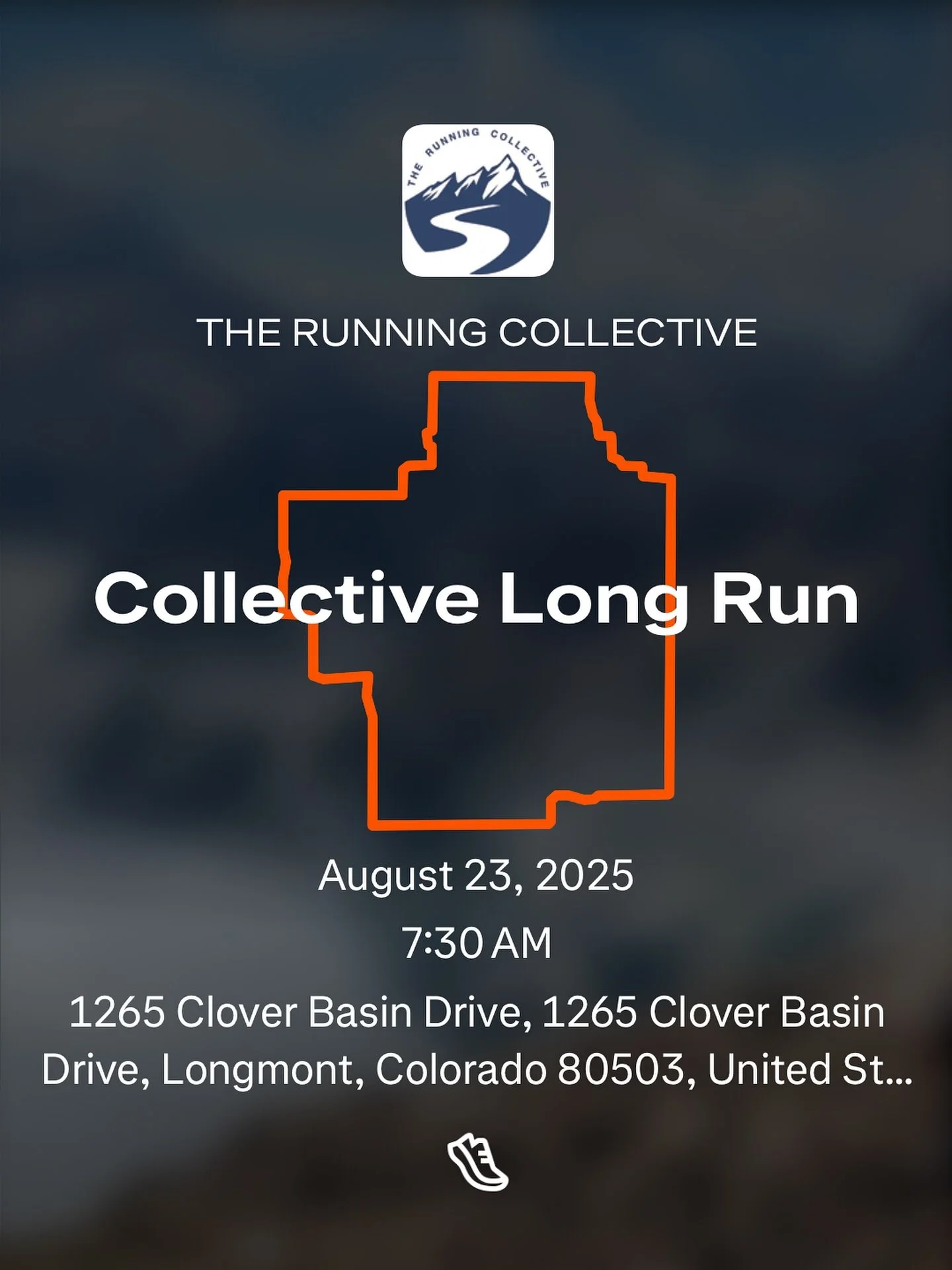 Join us this Saturday at 7:30am for The Running Collective long run. All details can be found on the Strava event page ⬇️ 

Strava Club Page: https://strava.app.link/VMufc97a1Vb