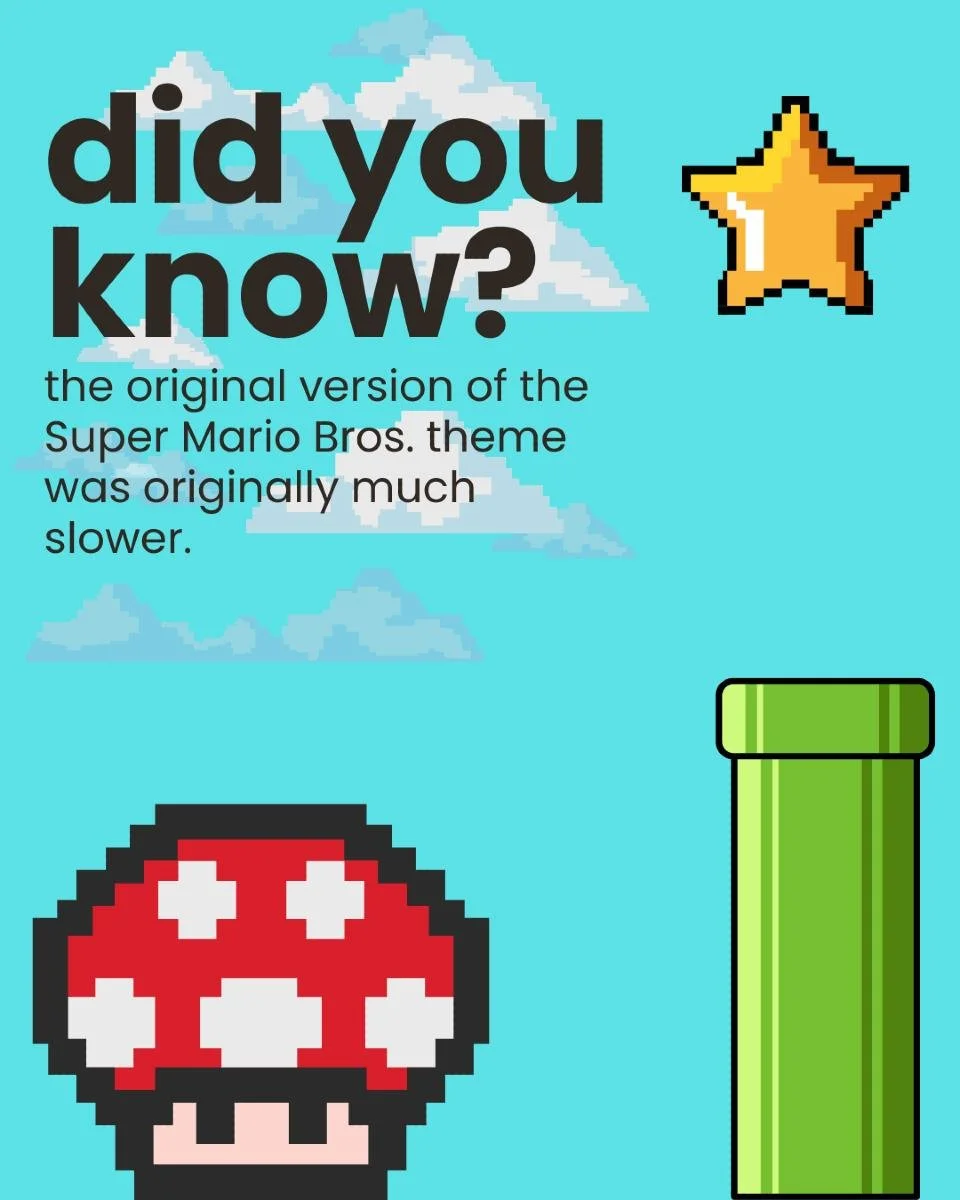 Just a little 🎮 fun video game 🎶 music history for your Tuesday afternoon! What's your favorite 🍄 Mario soundtrack? Drop it in the comments below. 👇

Click the link in our bio to access our FREE Music Theory Course and start your journey today! ?
