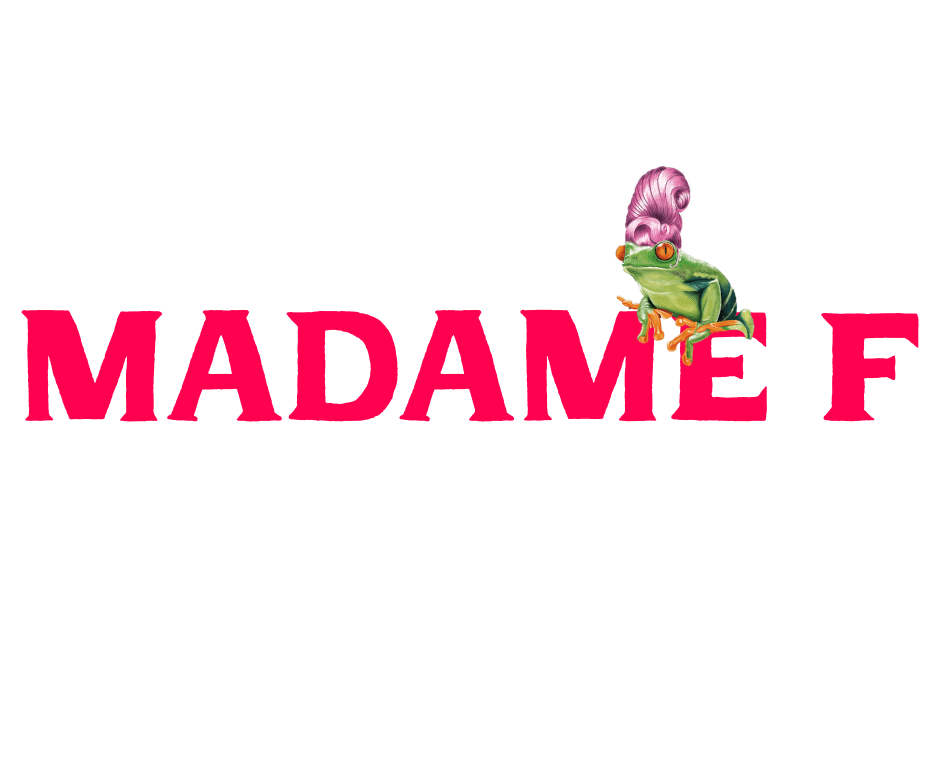 The logo of Madame F wines