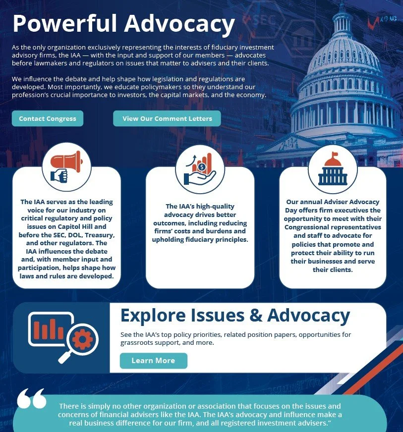 Investment Advisors Association