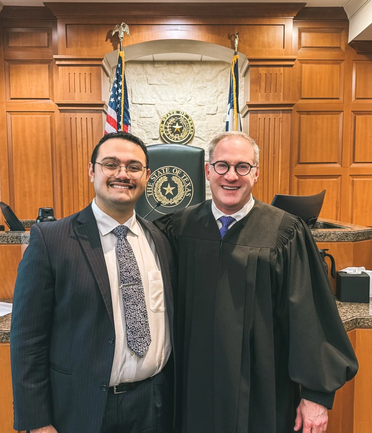 One of the best parts about being a judge is swearing-in new lawyers - especially former law clerks!

Congratulations, Giovanni. I am looking forward to seeing the great things you will do.
&bull;
&bull;
&bull;
&bull;
&bull;
#judgebeaumiller #harrisc