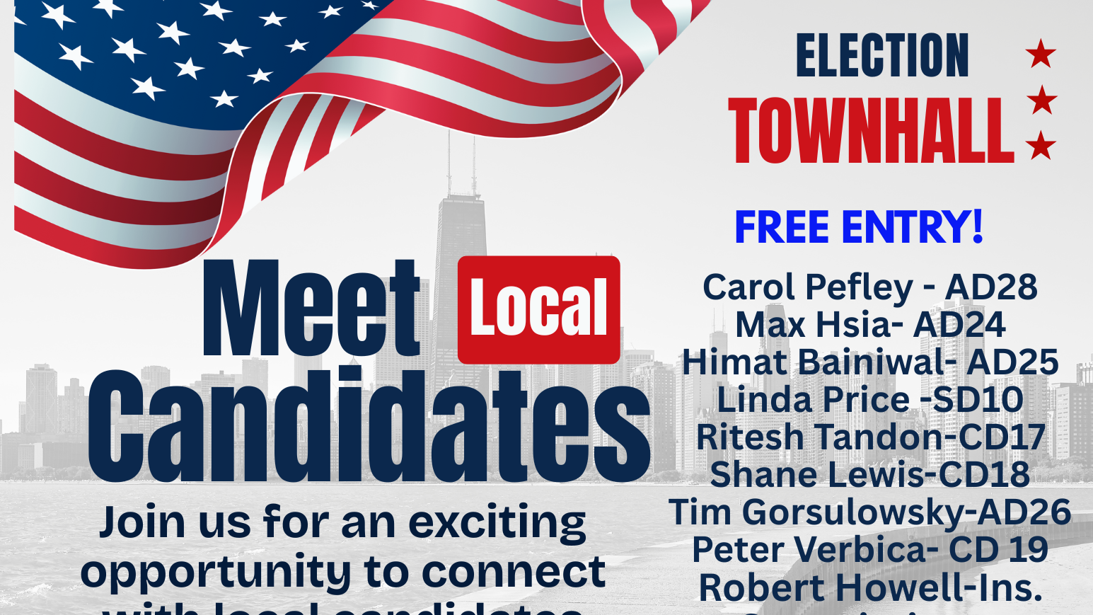 Election Townhall - Meet Local Candidates