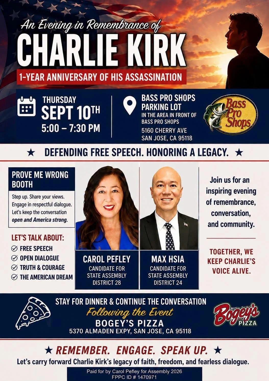 Charlie Kirk Memorial: Prove Me Wrong