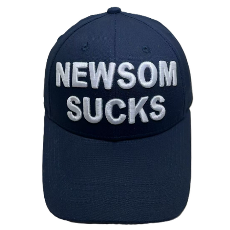 Newsom Sucks Cap - Blue