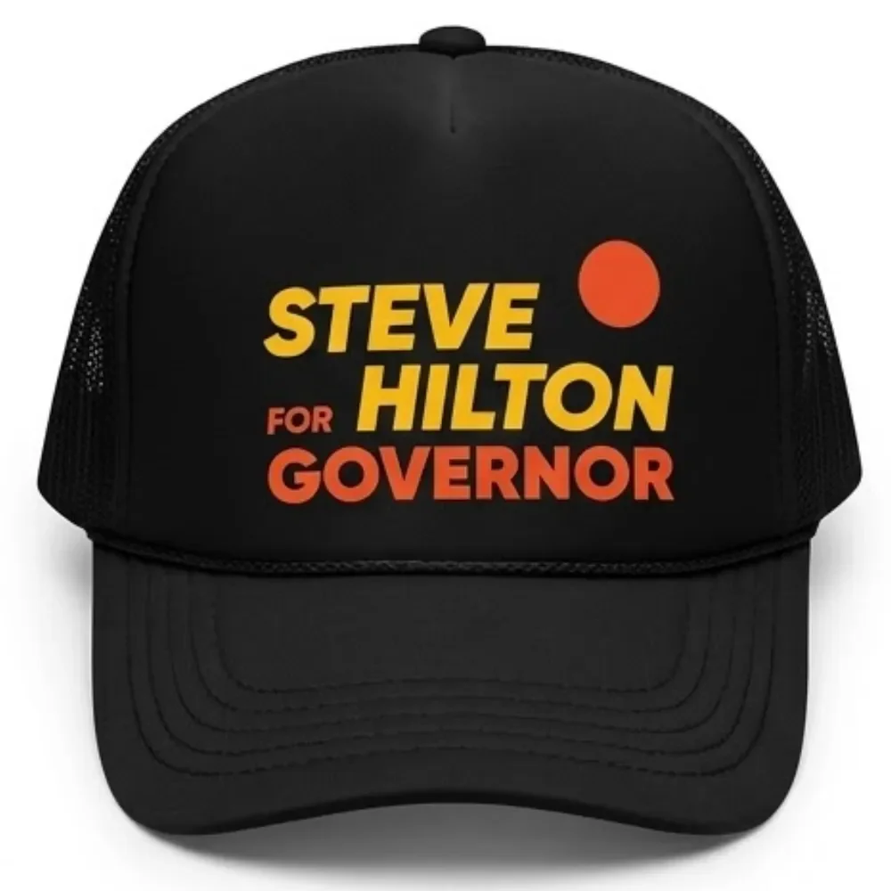 Steve Hilton for Governor Trucker Hat-Black