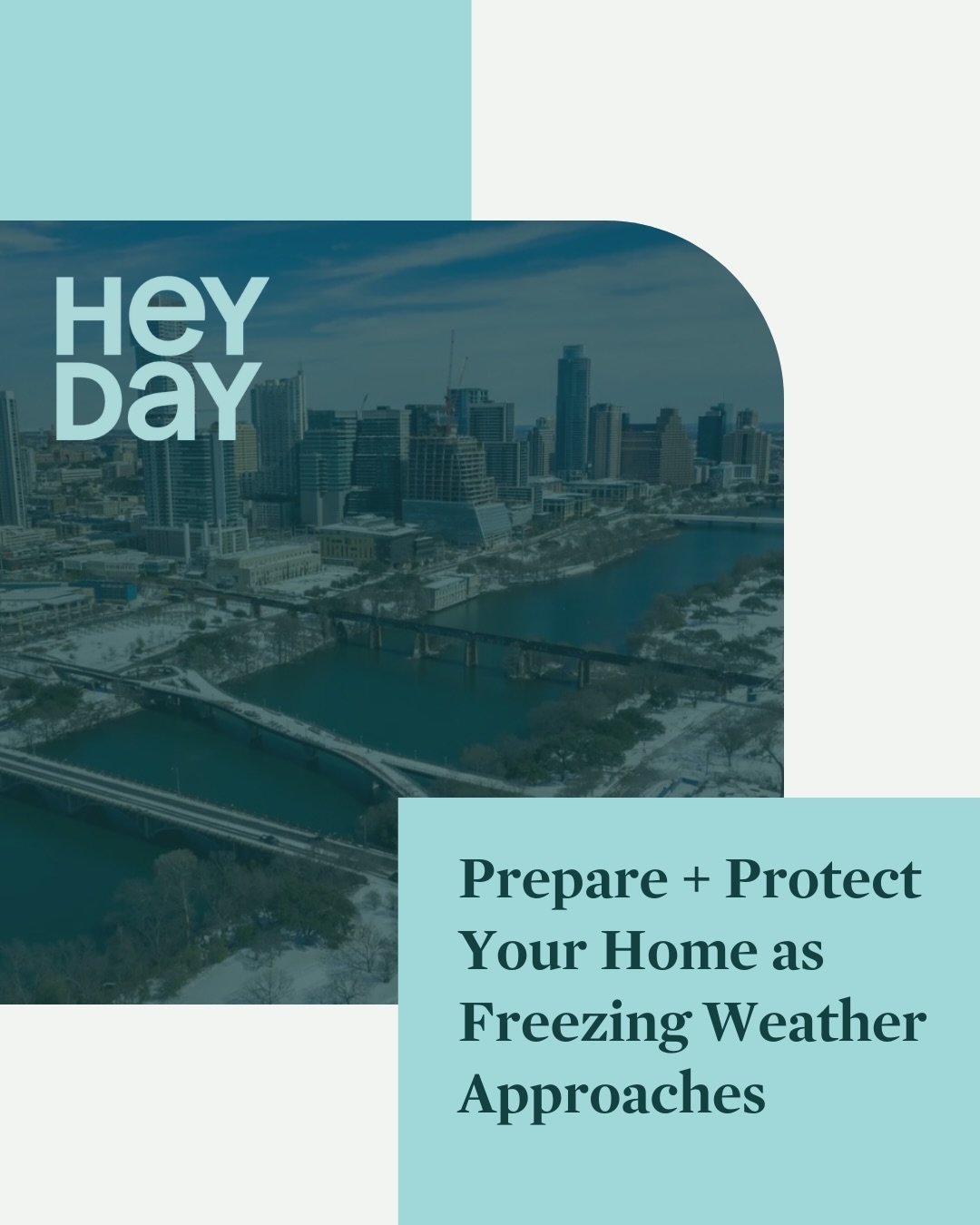 Texans! Cold weather is headed our way this weekend ❄️
It may be mild, but in Texas you just never know. A little prep now can help protect you and your home if temps drop.
Swipe through these quick tips and stay ready.
Stay warm, friends.