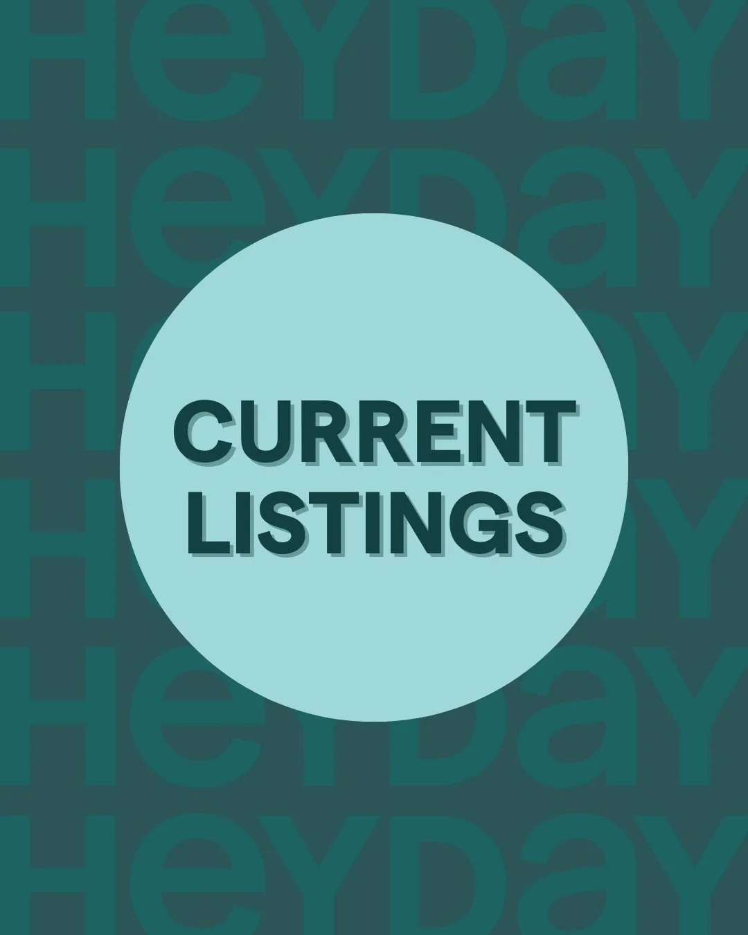 Heyday CURRENT LISTINGS 🏡
DM us to learn more about our current and privately listed homes!