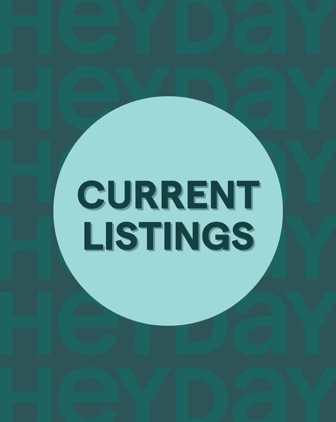 CURRENT LISTINGS 🏠

DM us to learn more about our current + upcoming listings!
