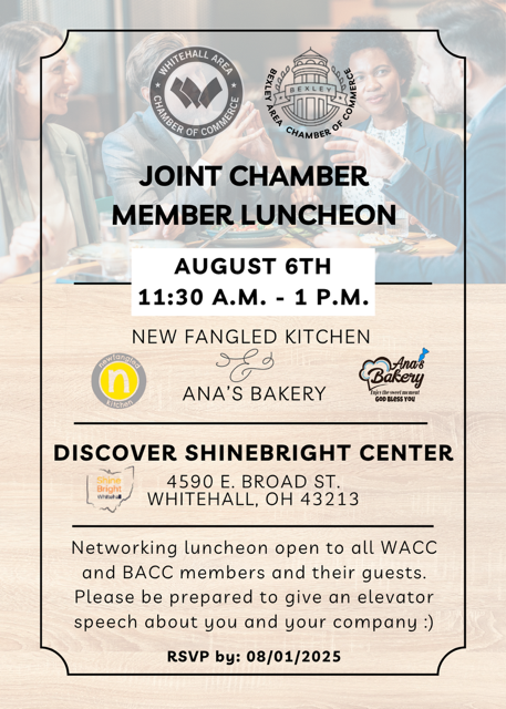 Whitehall and Bexley Chamber Luncheon
