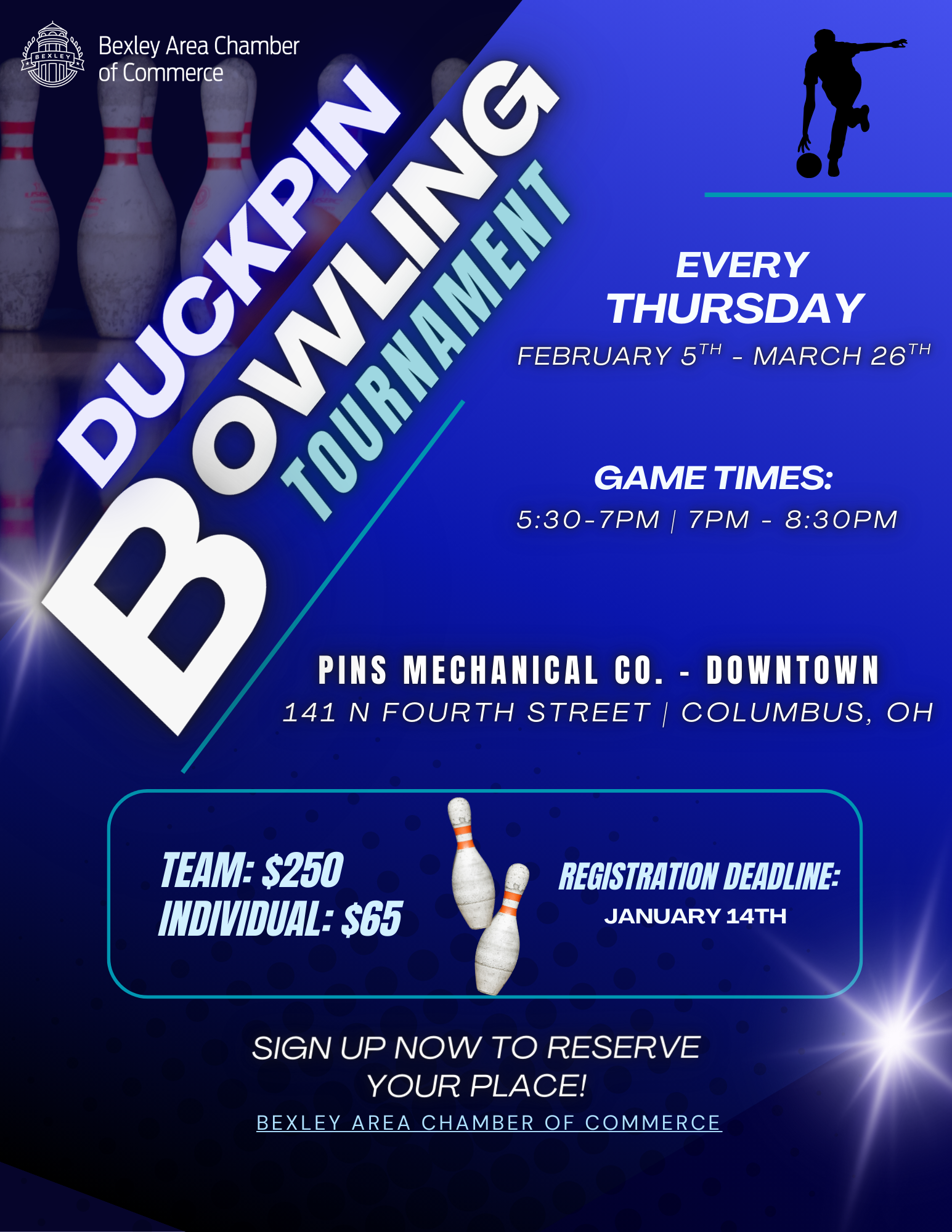 BACC Presents - Duck Pin Bowling League