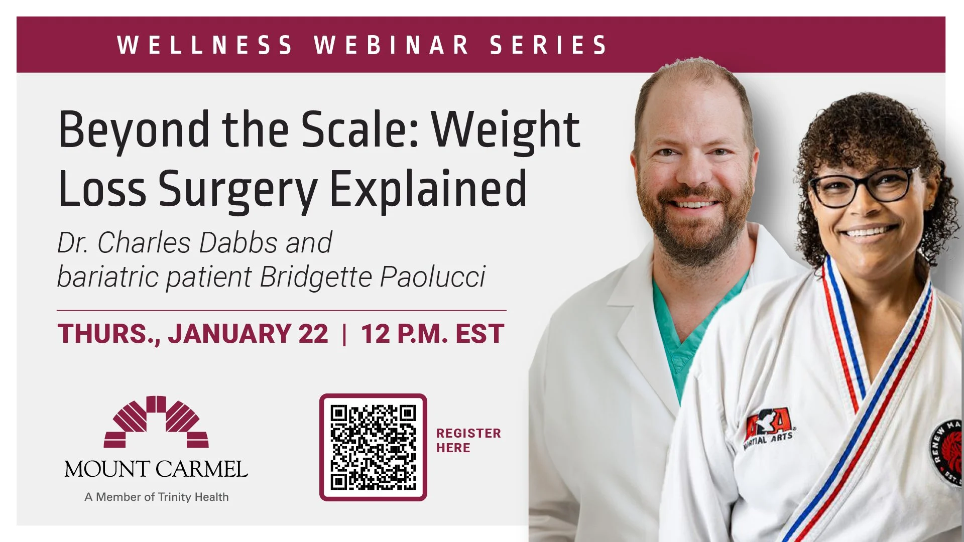 Mount Carmel is hosting a session about bariatric surgery 