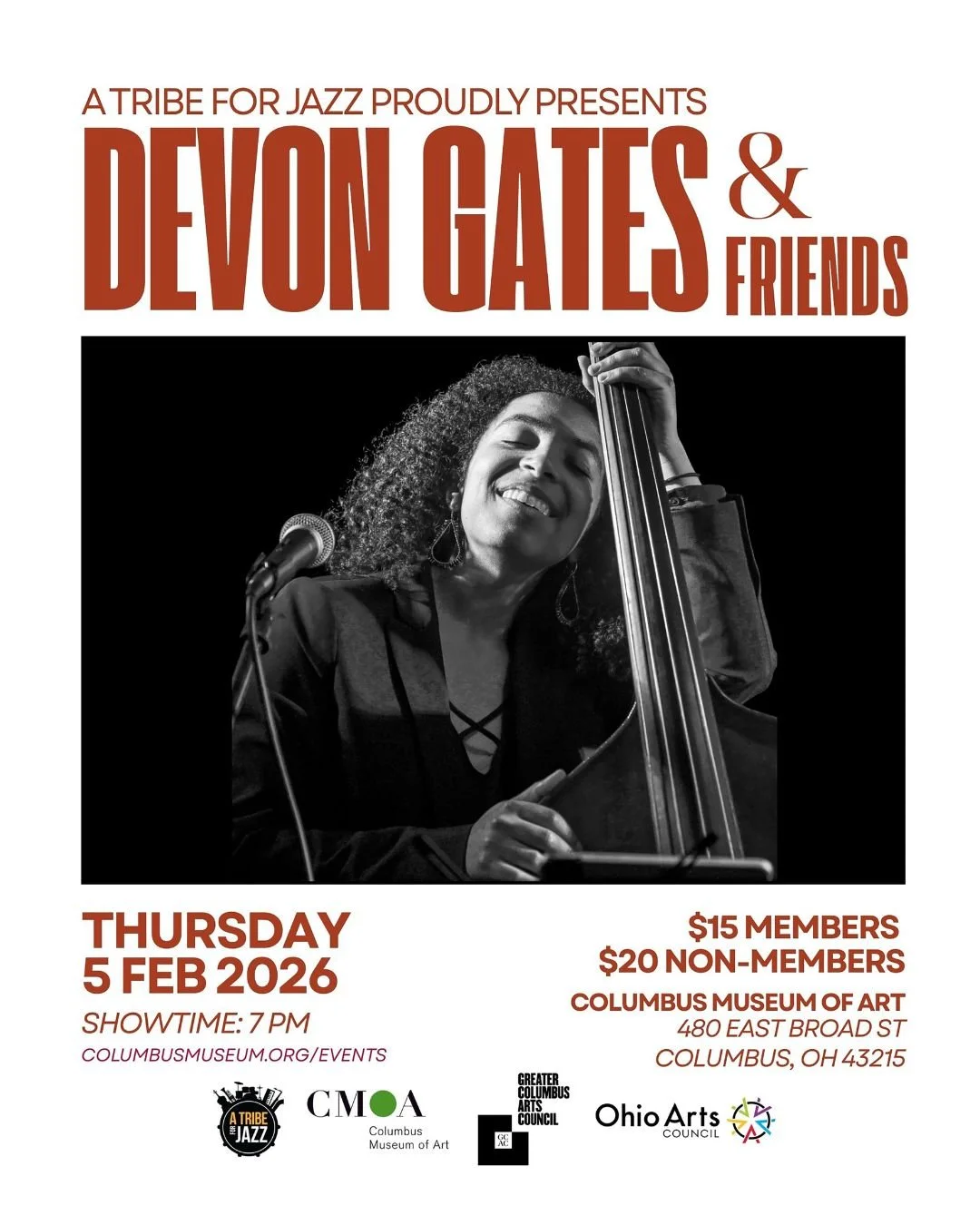 A Tribe for Jazz proudly presents Devon Gates and Friends 