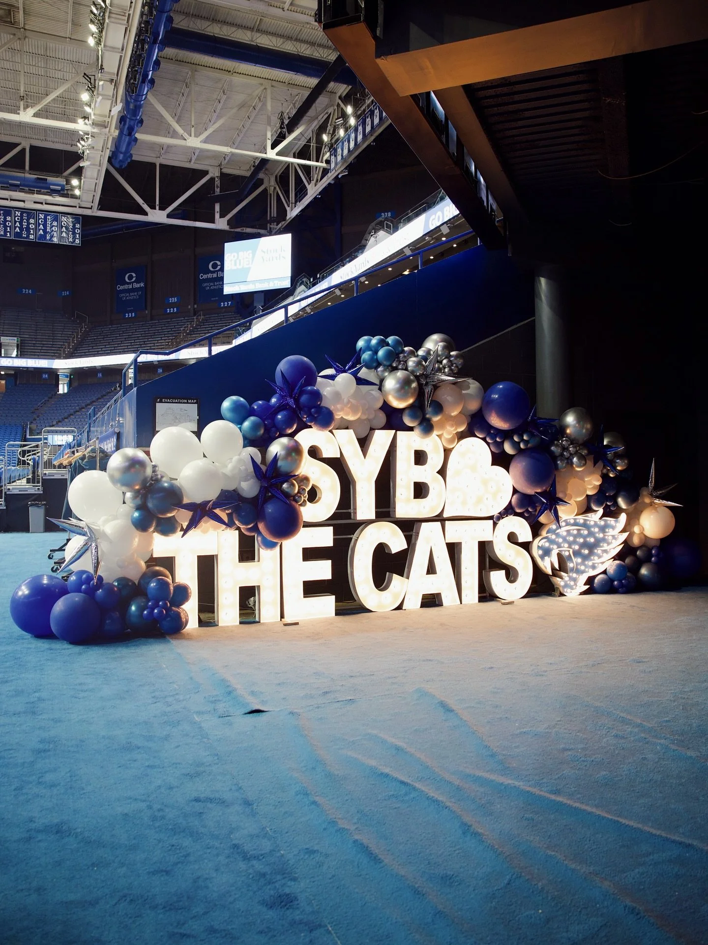 Adding that majestic touch to events ✨🎈💖

Letters: @alphalitlex 

#wildcats #uk #balloonsdecor #sharethelex #balloons #wildcatpride #wildcat #balloonart