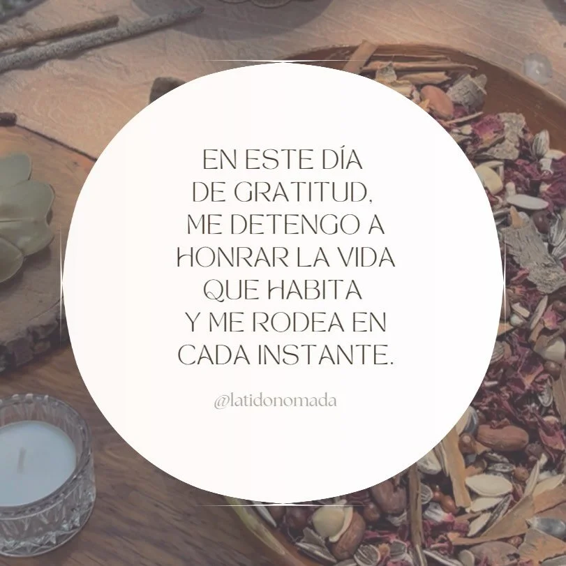 Agradezco a quienes caminan conmigo, quienes me ense&ntilde;an, me gu&iacute;an y me inspiran a recordar la esencia de todo lo que somos 🌱

De mi latido al tuyo.🫀🪶