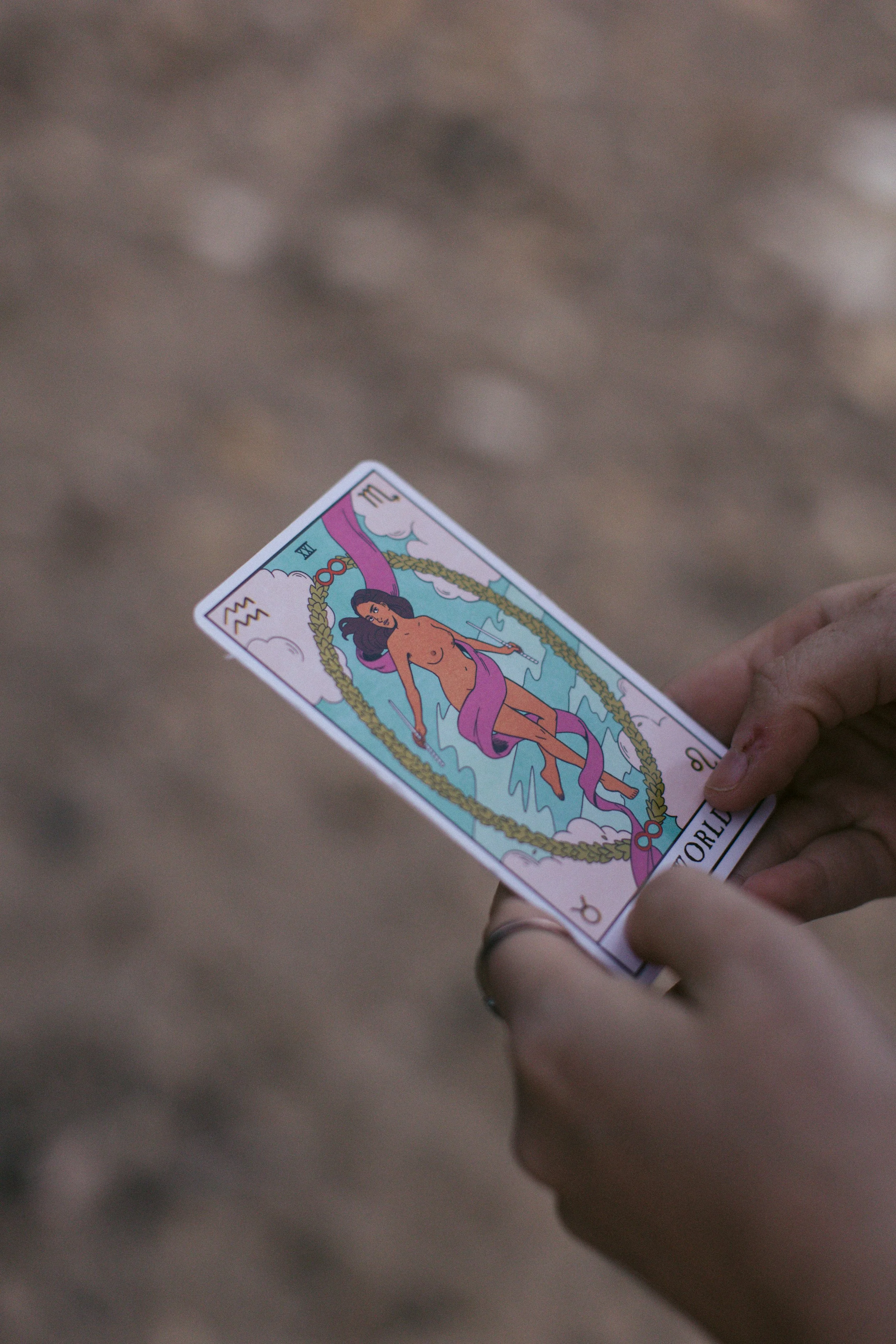 Tarot card representing archetypcal symbols in Jungian therapy