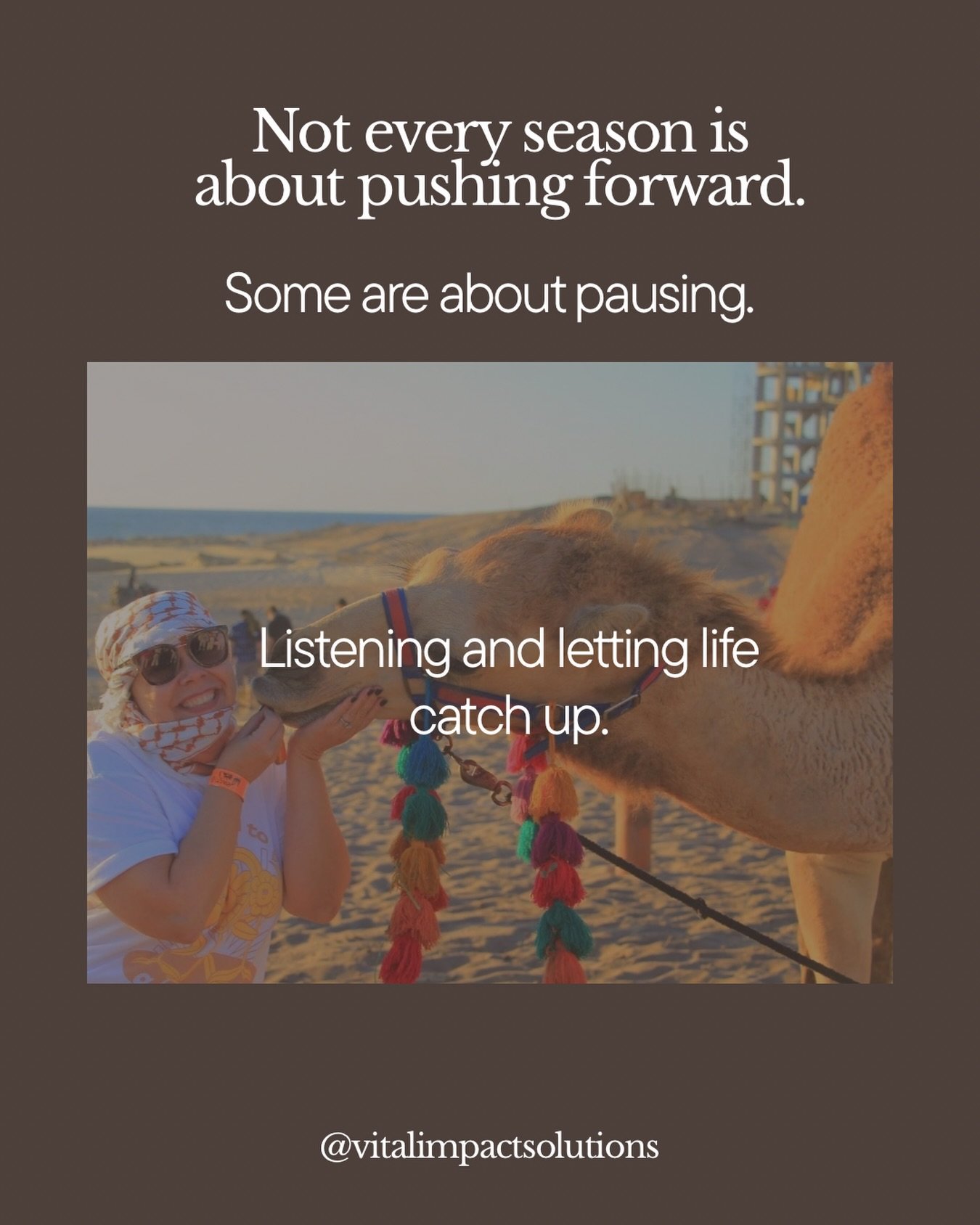 A client called me this week to pause our work due to a family emergency.

This is the part of fractional leadership people don&rsquo;t talk about enough.

Not every season is about momentum.
Not every moment is about pushing forward.

Sometimes life