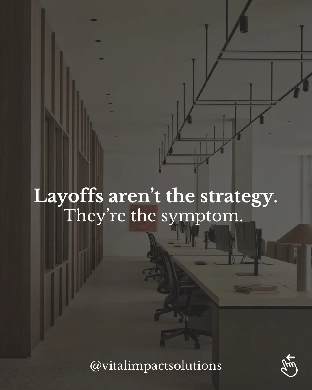 The economy is shifting and organizations are reacting fast.

Layoffs are increasing.
AI adoption is accelerating.
Teams are being asked to do more with less.

But here&rsquo;s what&rsquo;s often missed:
When teams shrink and systems multiply, people