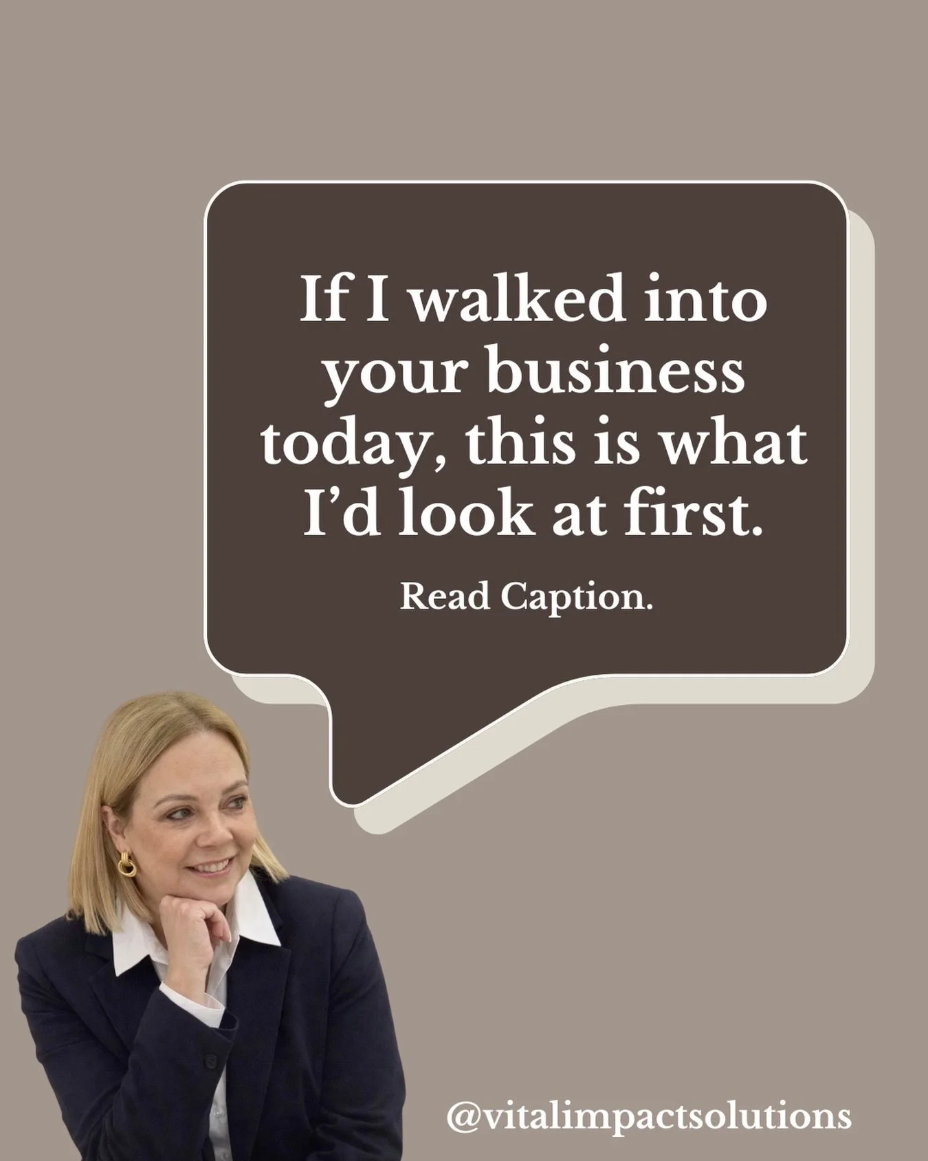 If I walked into your business today&hellip;
I wouldn&rsquo;t ask about your revenue first.

I&rsquo;d look at this 👇

Because most small business owners think they have a &ldquo;growth problem&rdquo;
when in reality&hellip; they have a structure pr
