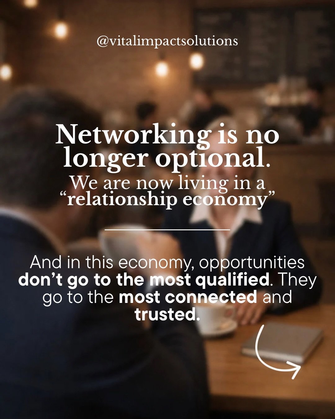 People think careers and businesses grow from resumes, websites, and applications.

They don&rsquo;t.

They grow from conversations, introductions, and relationships built over time.

We are now living in a relationship economy, where opportunities m