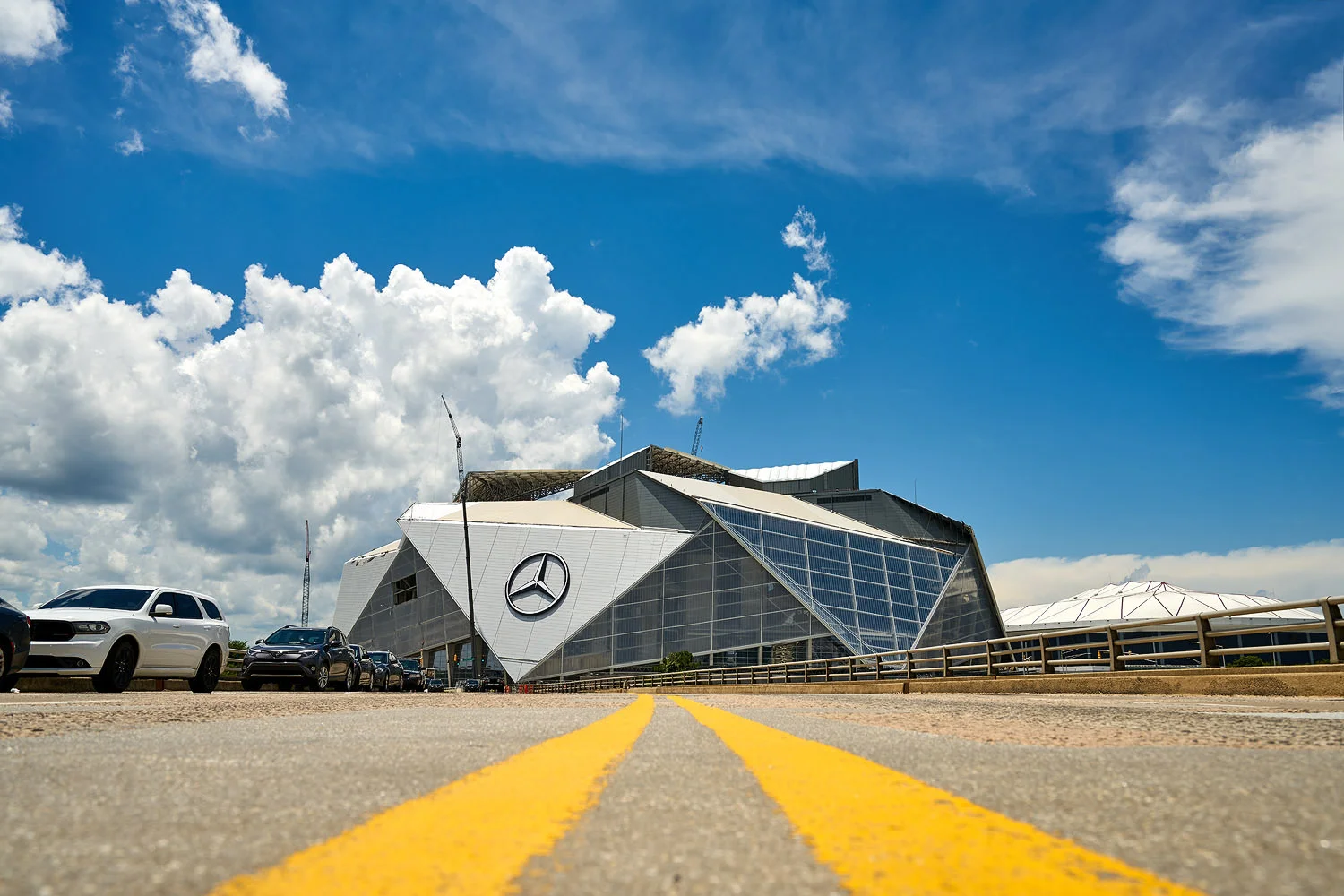 atlanta commercial photography mercedes benz stadium (Copy)