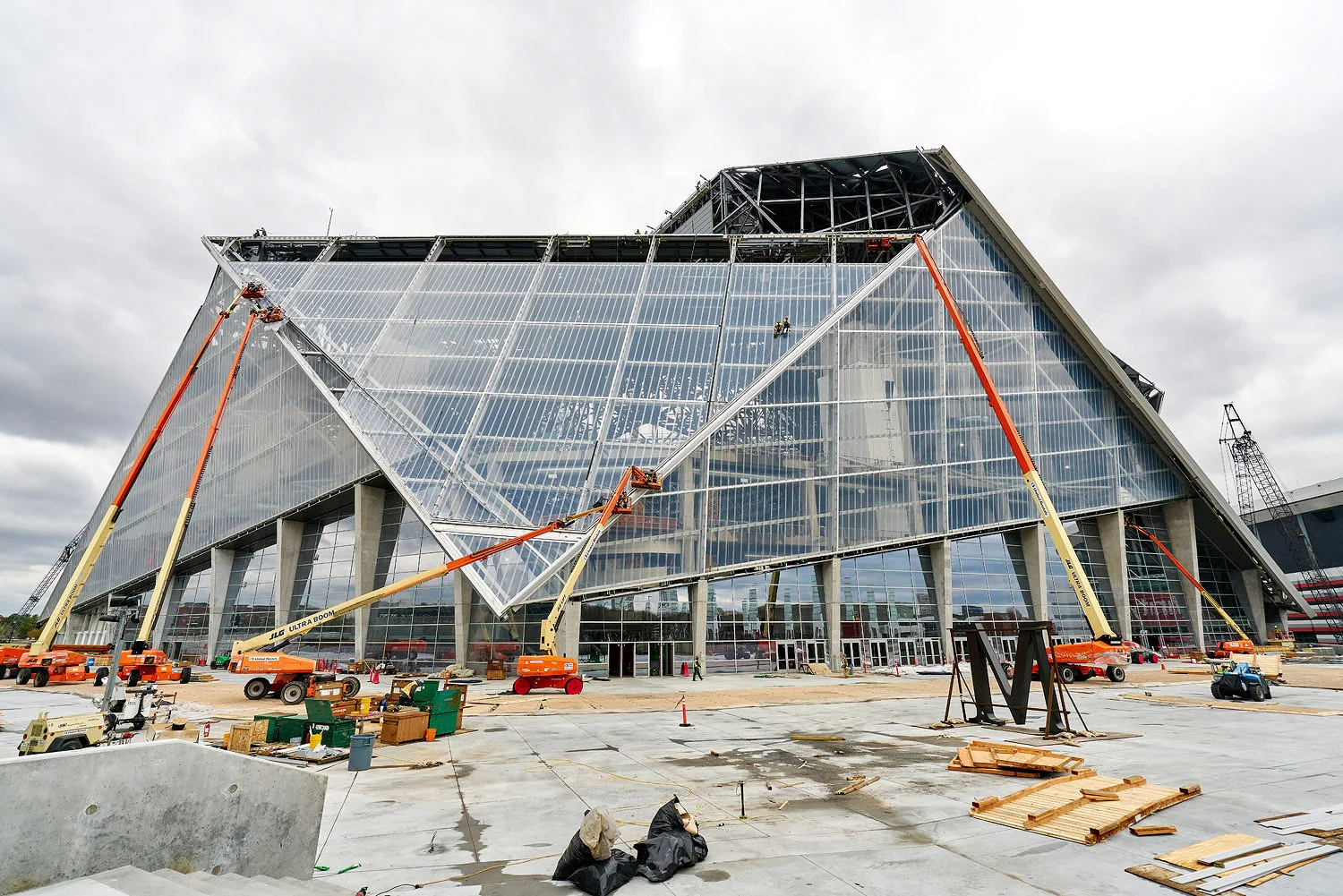 atlanta commercial photography mercedes benz stadium (Copy)