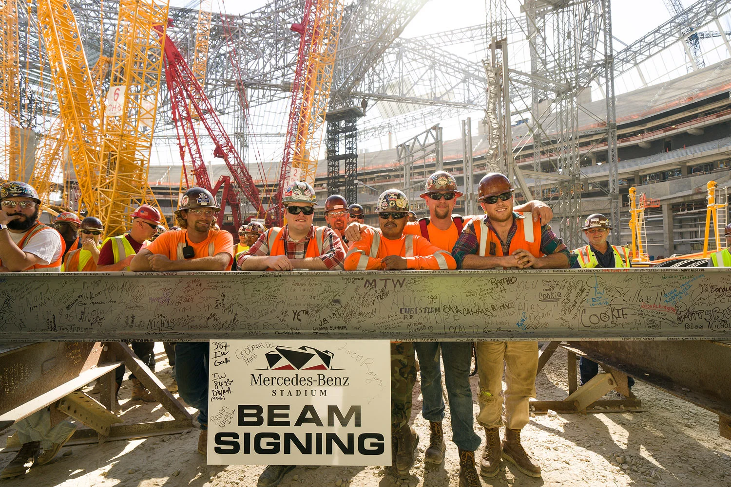 atlanta commercial photography mercedes benz stadium (Copy)