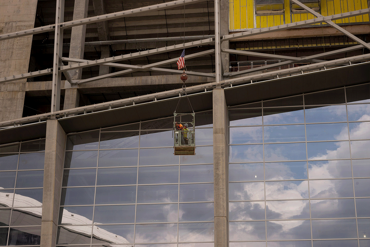 atlanta commercial photography mercedes benz stadium (Copy)