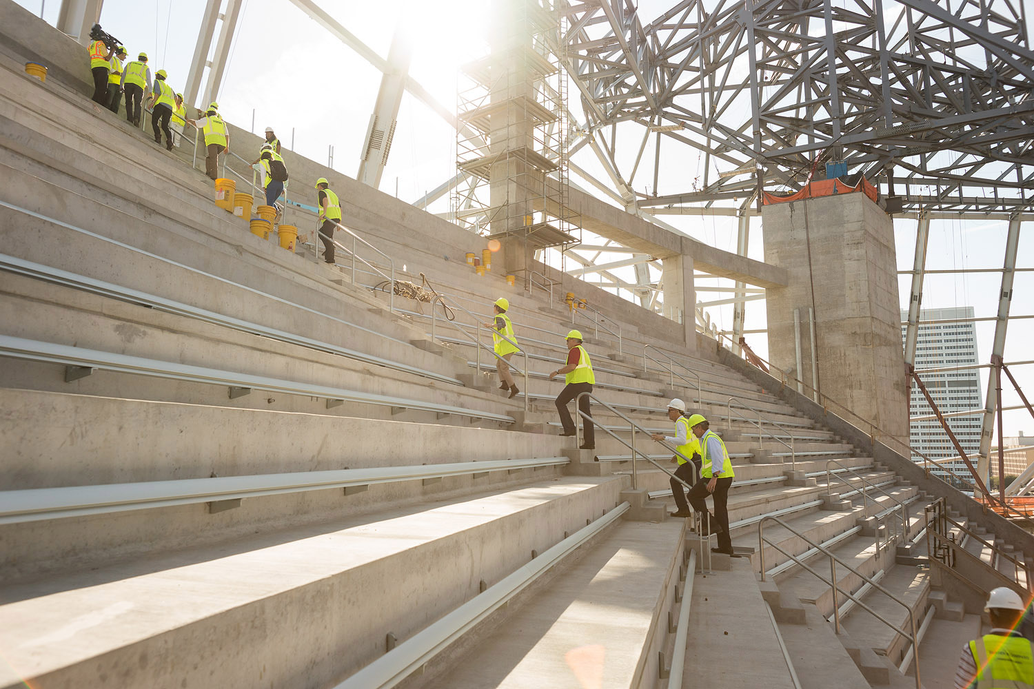 atlanta commercial photography mercedes benz stadium (Copy)